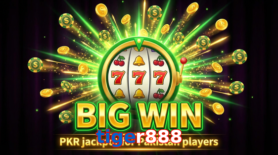 Big win animation on Tiger888 slot game